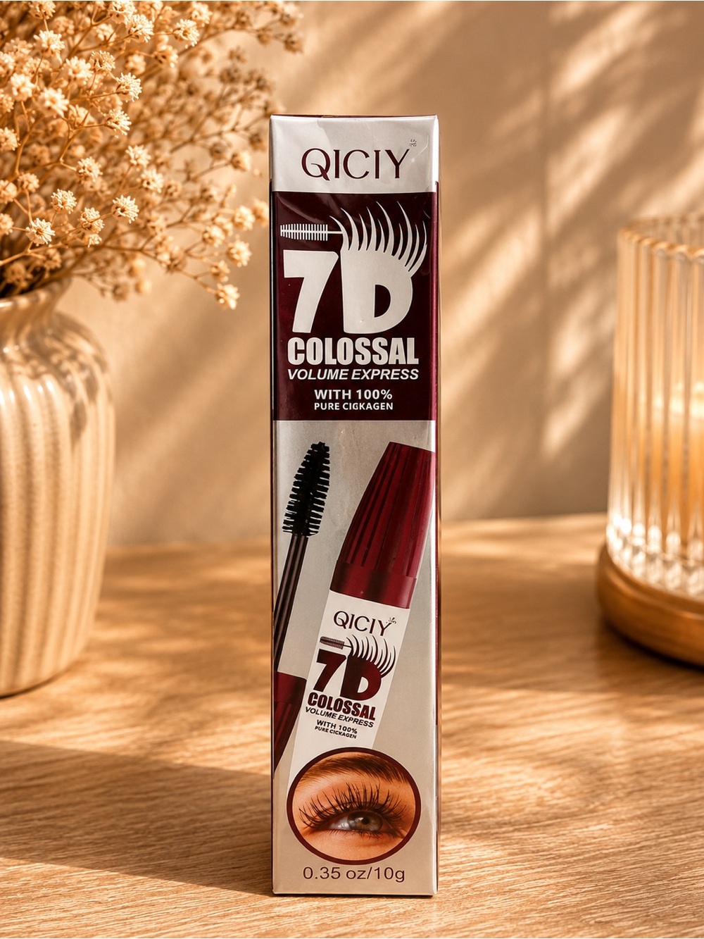 7D Colossal Volume Mascara — Maroon